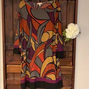 Christopher and Banks Multi-Color Dress